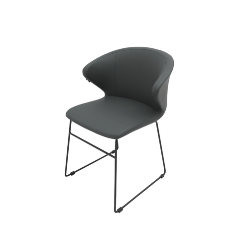 Span-B Modern Sled Base Dining Room Side Chair