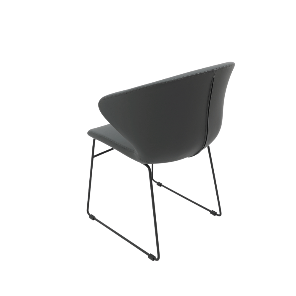 Span-B Modern Sled Base Dining Room Side Chair