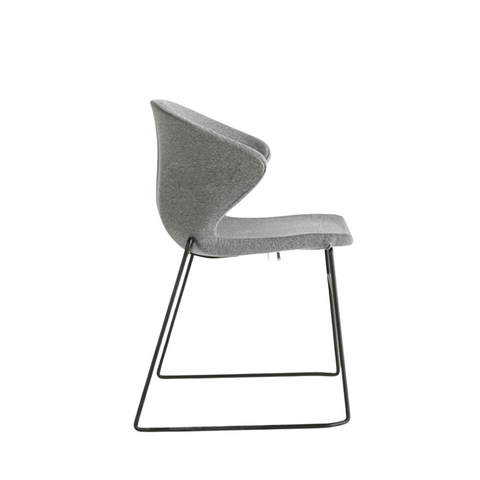 Span-B Modern Sled Base Dining Room Side Chair