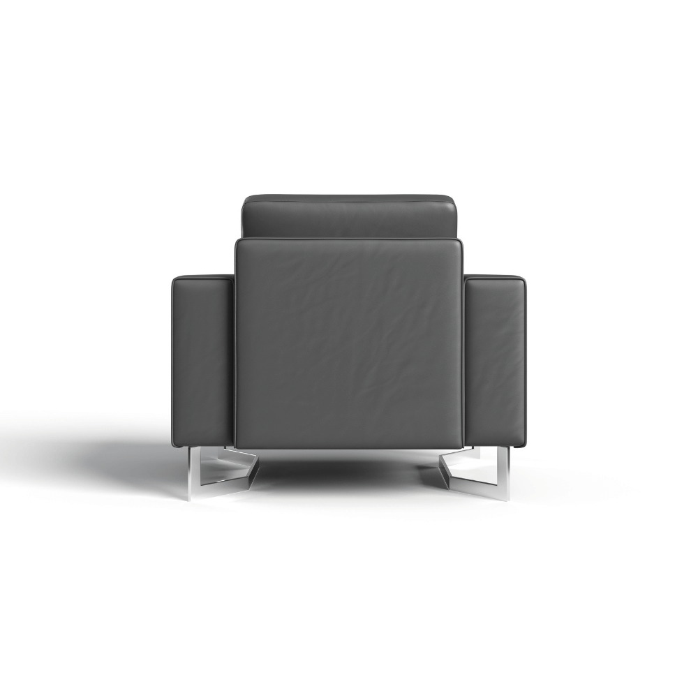 Square Single Seater Commercial Office Lounge Sofa