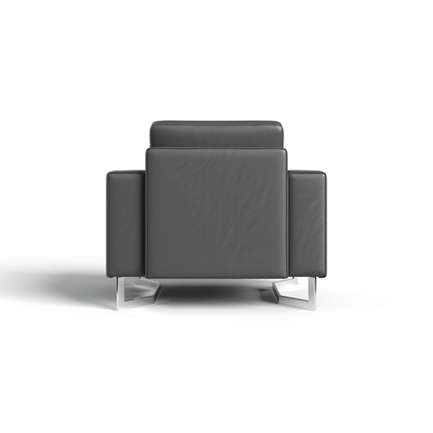 Square Single Seater Commercial Office Lounge Sofa