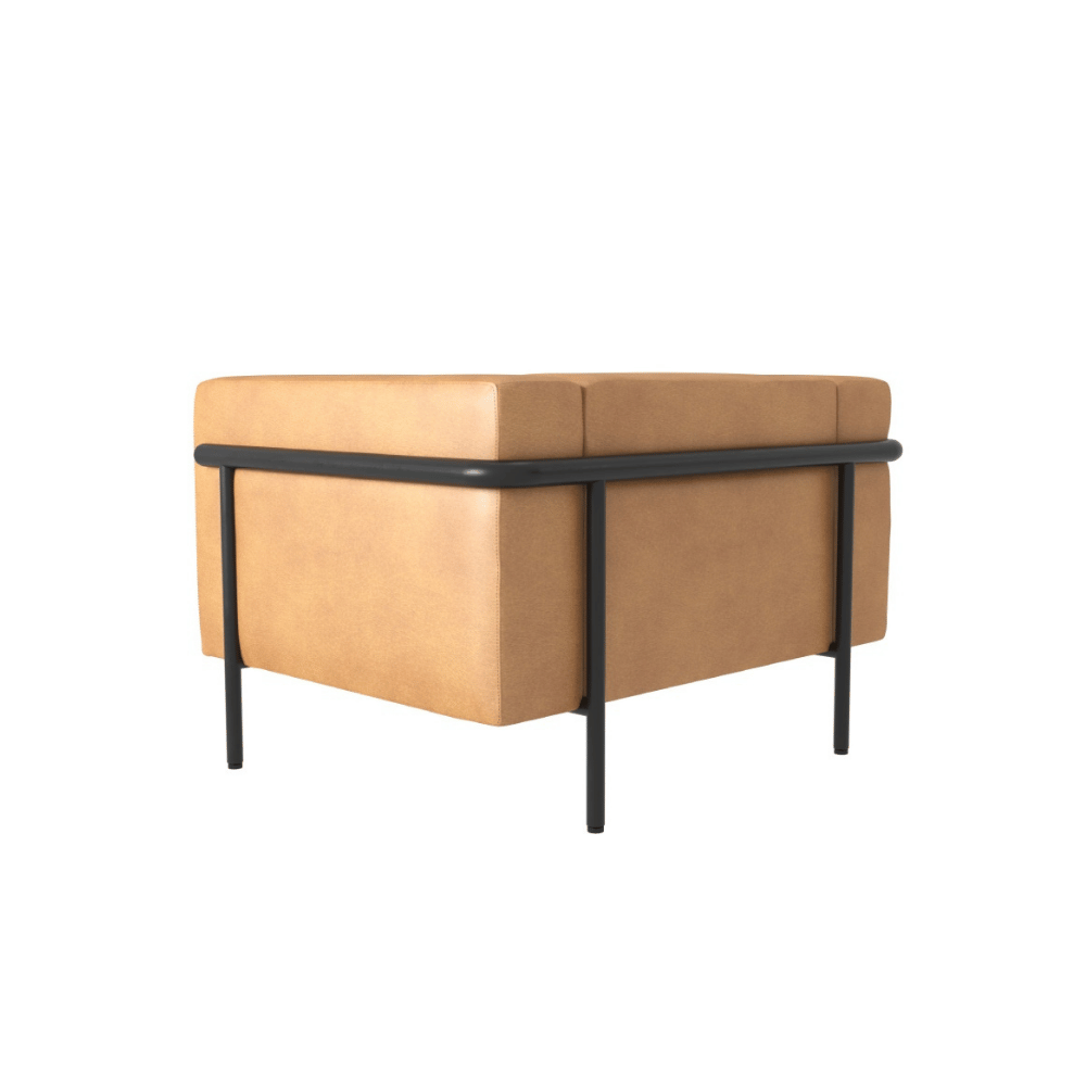 Square Single Seater Cubic Lounge Sofa