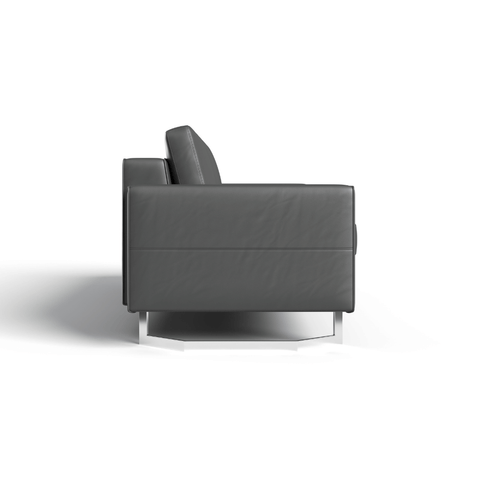 Square Three Seater Commercial Office Lounge Sofa