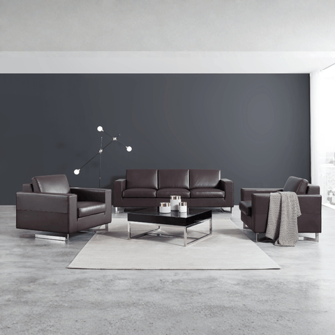 Square Single Seater Commercial Office Lounge Sofa