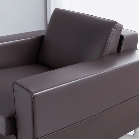 Square Single Seater Commercial Office Lounge Sofa