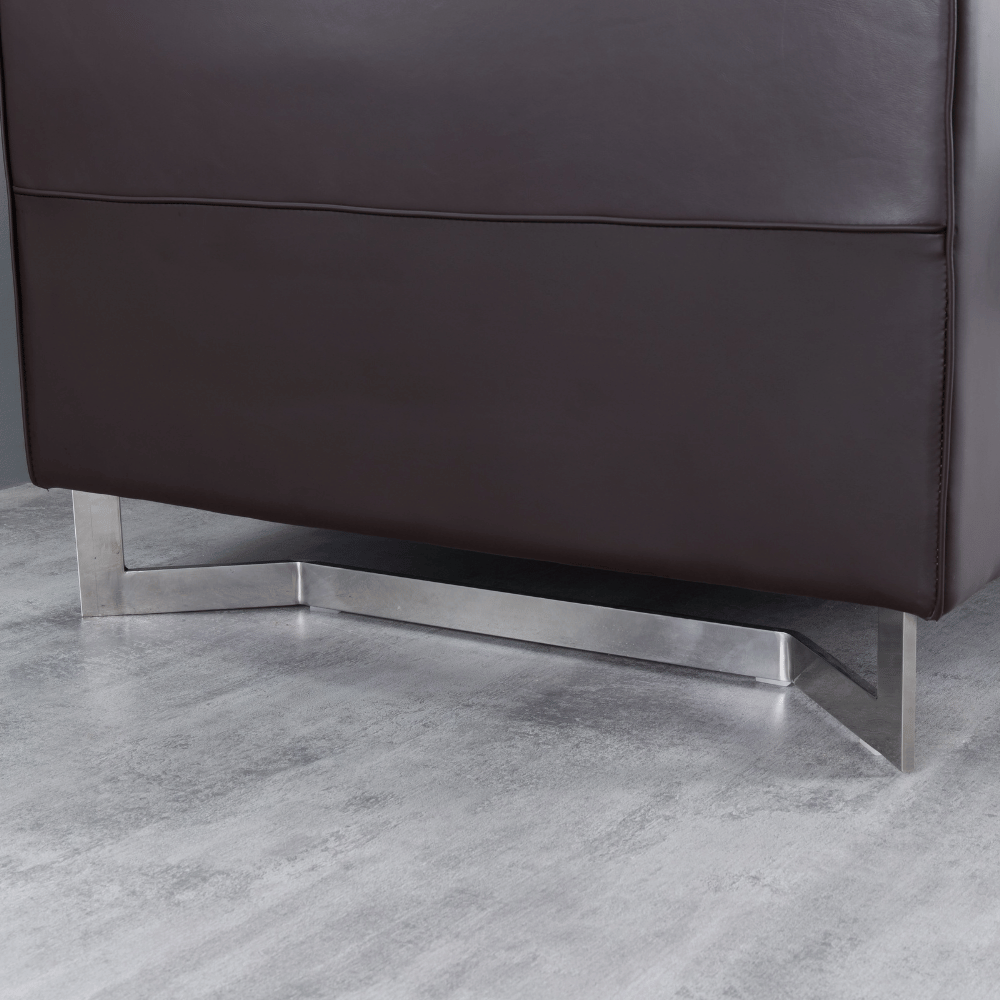 Square Single Seater Commercial Office Lounge Sofa