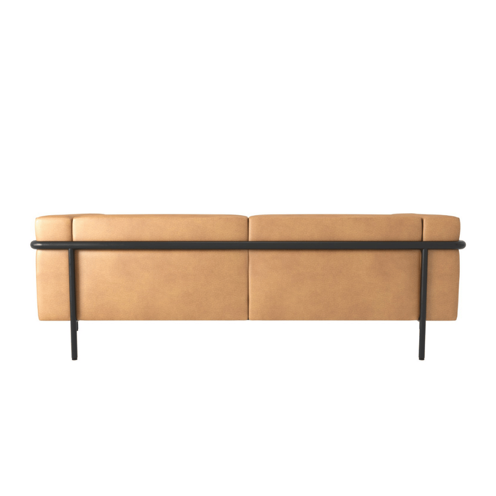 Square Three Seater Cubic Lounge Sofa