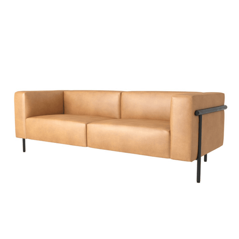 Square Three Seater Cubic Lounge Sofa