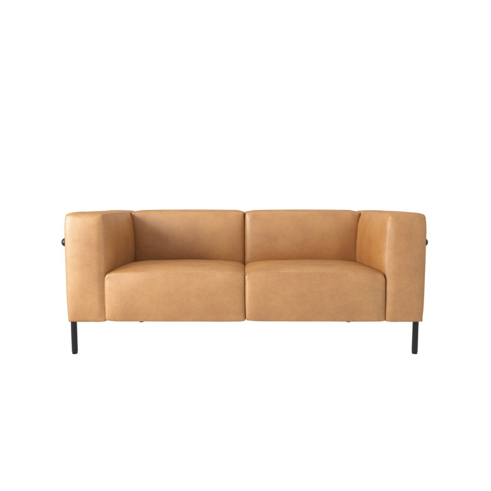 Square Two Seater Cubic Lounge Sofa