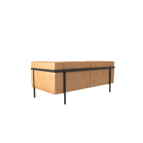 Square Two Seater Cubic Lounge Sofa