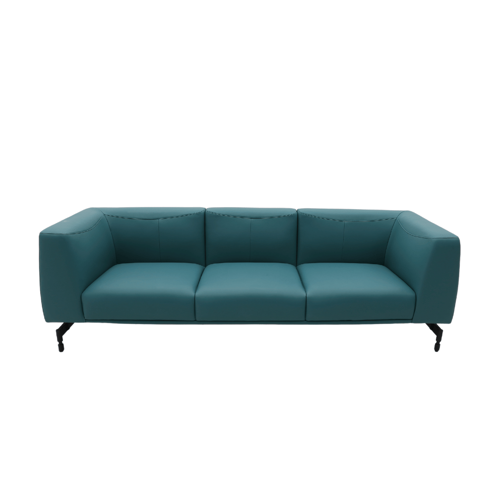 St. Germain Three Seater Luxury Leather Lounge Sofa