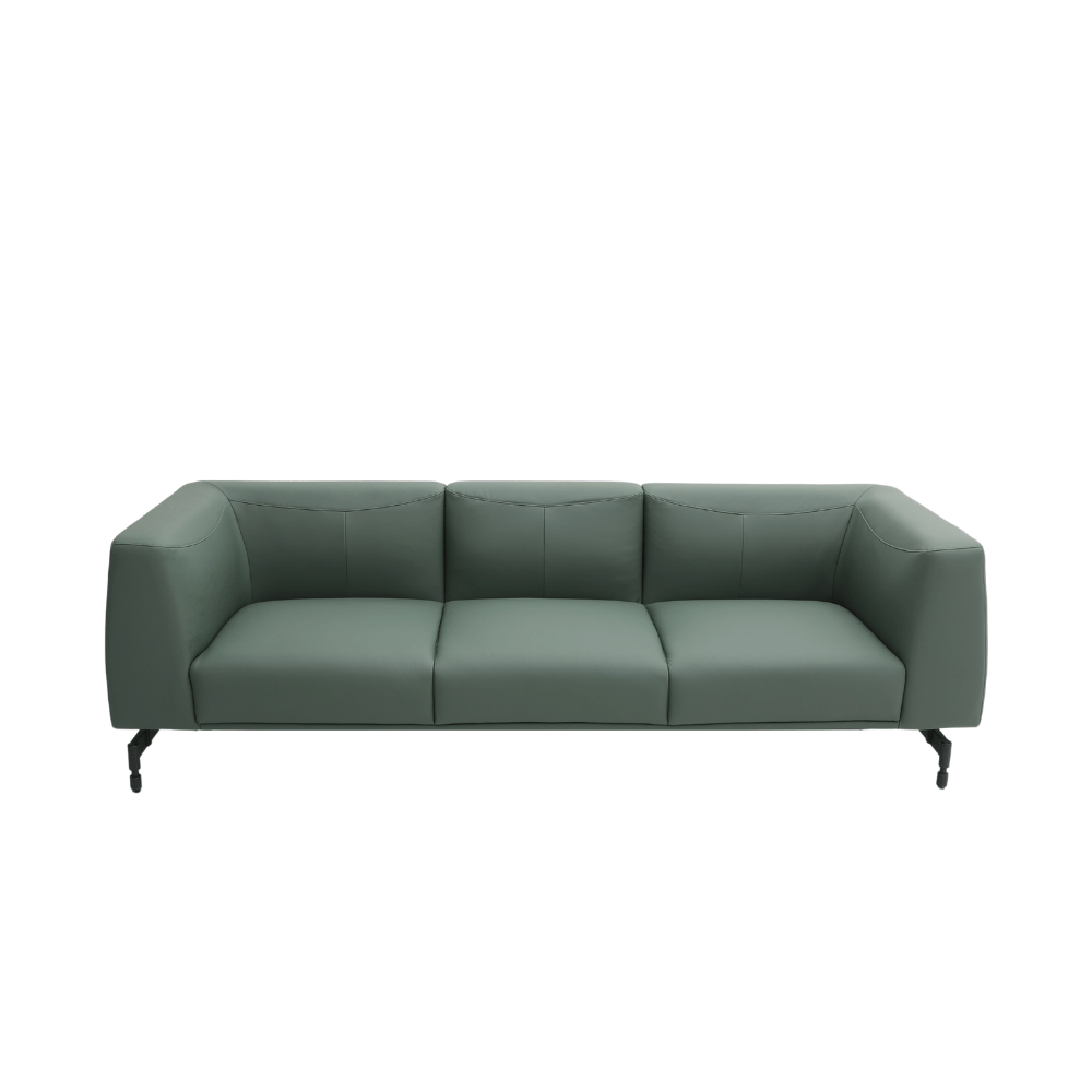 St. Germain Three Seater Luxury Leather Lounge Sofa