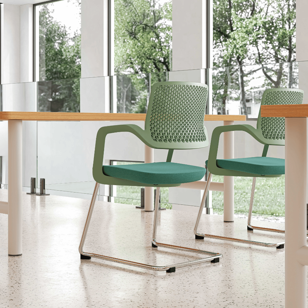 Starry-B Modern Office Meeting Cantilever Chair
