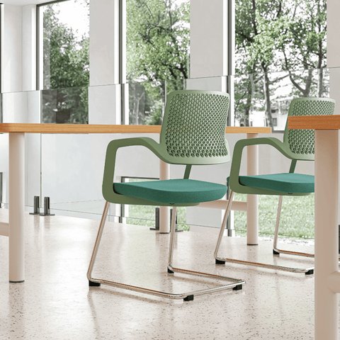 Starry-B Modern Office Meeting Cantilever Chair