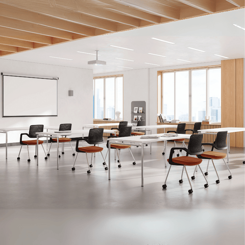 Starry-C Modern Office Castor Training Chair