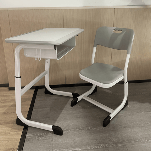 Step Modern Student Cantilever Desk and Chair Set