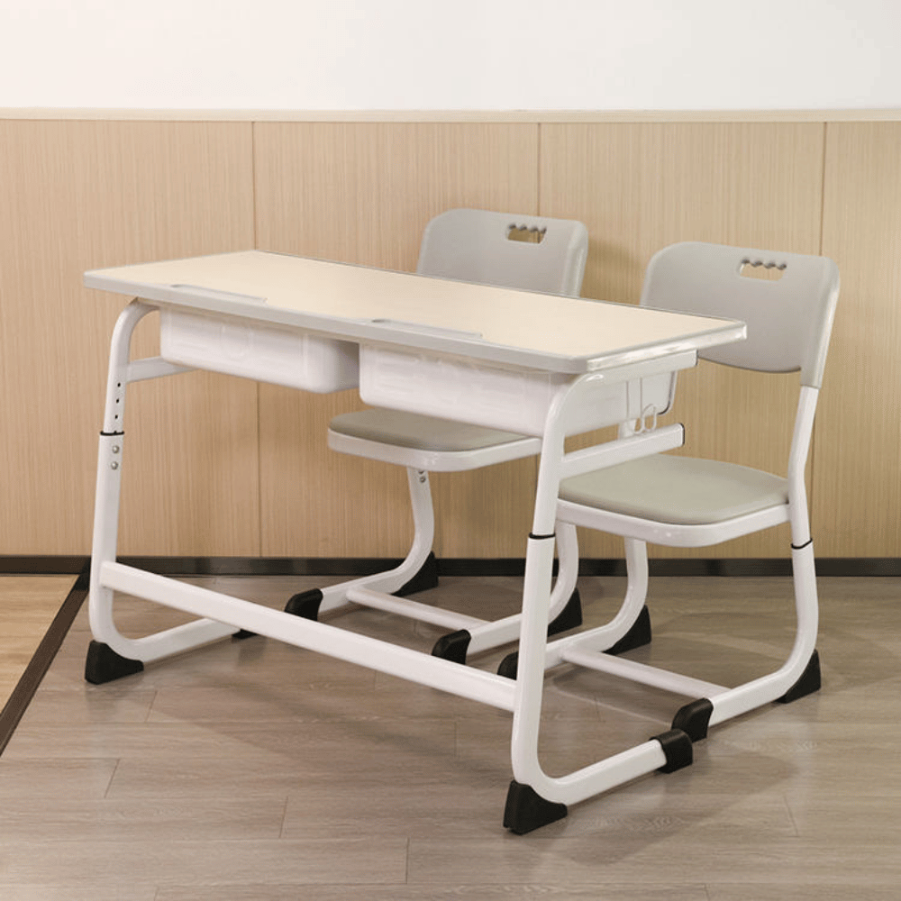 Step Modern Student Cantilever Desk and Chair Set