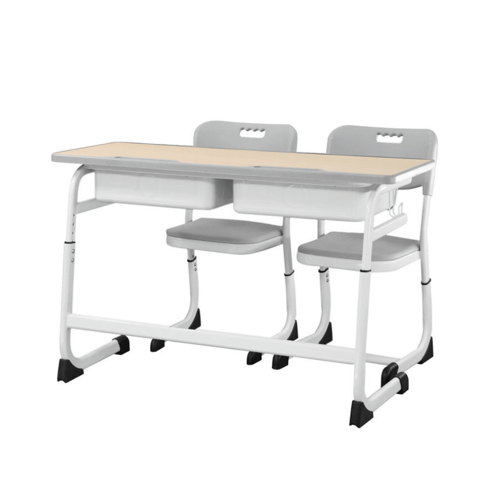 Step Modern Student Cantilever Desk and Chair Set