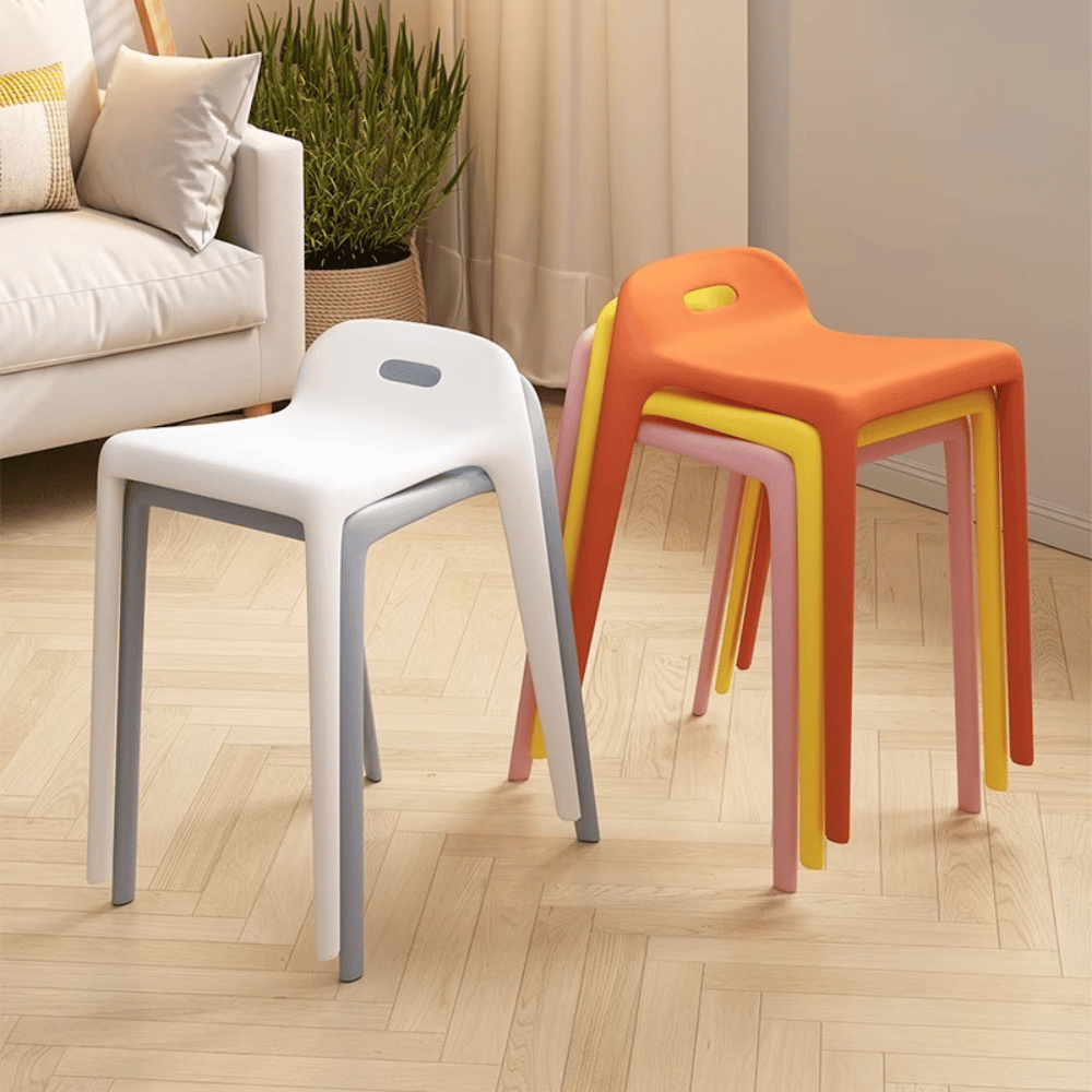 Sumo Stackable Plastic Stool Chair