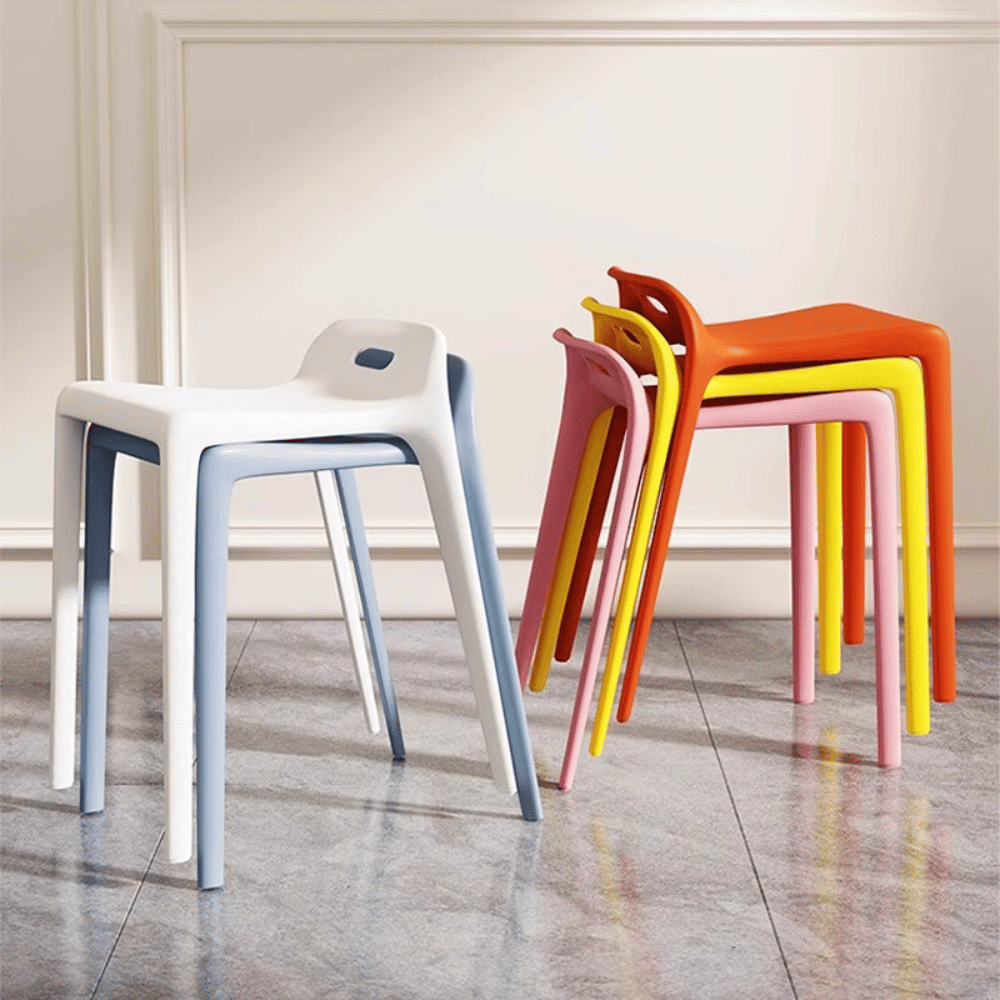 Sumo Stackable Plastic Stool Chair