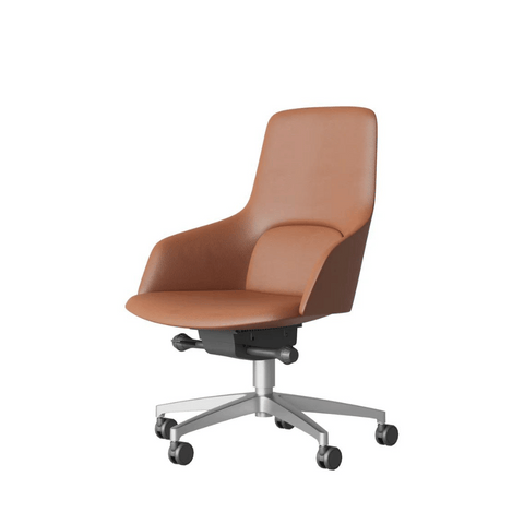 Sunrise-M Mid Back Office Leather Executive Chair