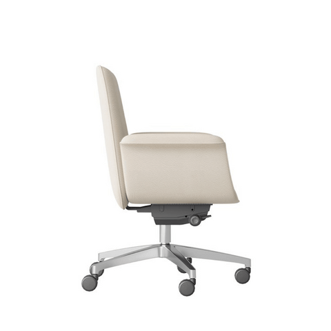 Swain-M Mid Back Office Leather Executive Chair