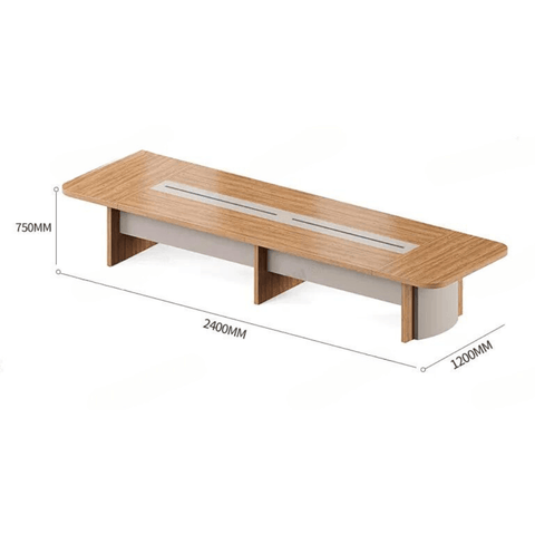 Swan Sandalwood Office Conference Meeting Table - Gavisco Office Furniture