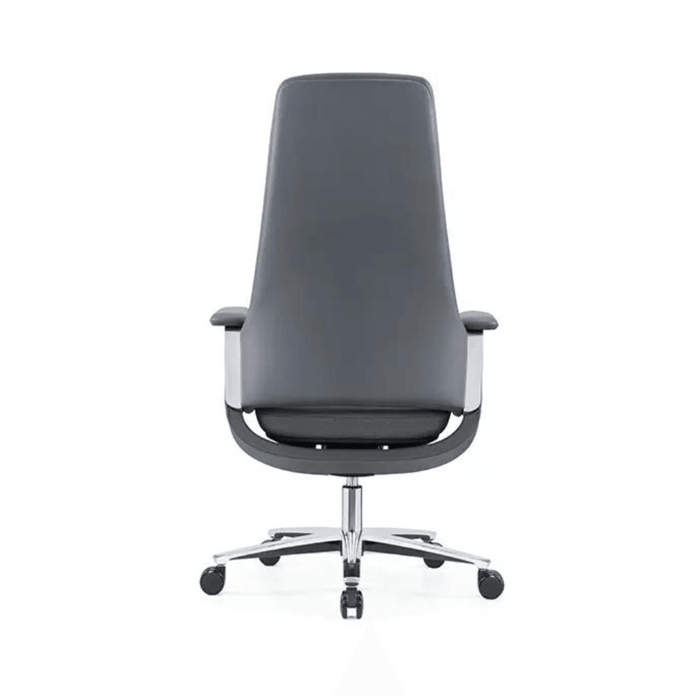 Swan High Back Genuine Leather Executive Chair - Gavisco Office Furniture