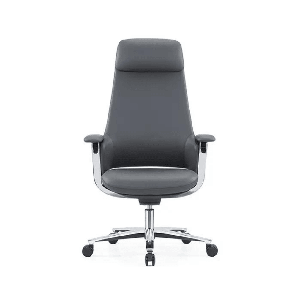 Swan High Back Genuine Leather Executive Chair - Gavisco Premium Office Furniture