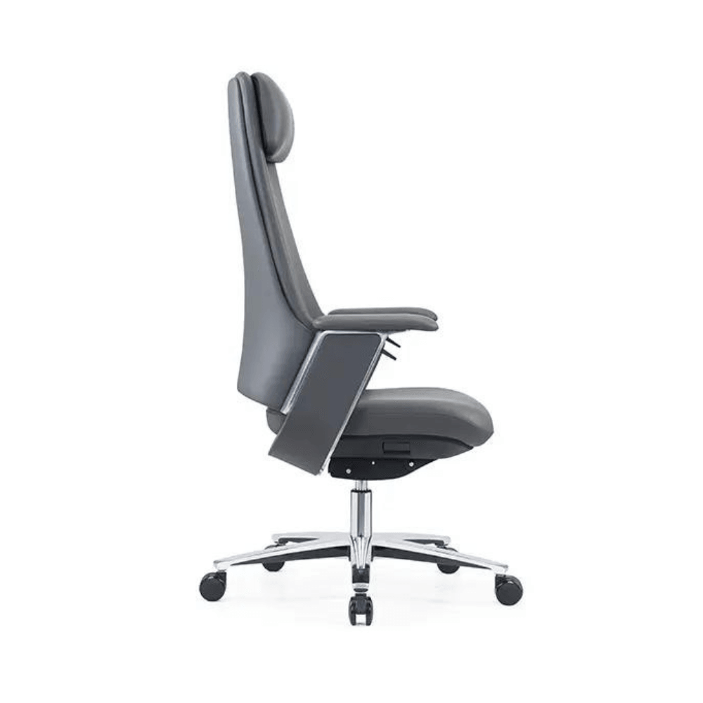 Swan High Back Genuine Leather Executive Chair - Gavisco Premium Office Furniture