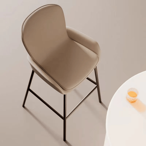 Sway Modern Leather High Barstool
