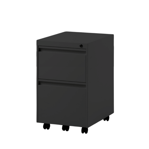 Swift 2-Drawer Steel Mobile Pedestal Cabinet
