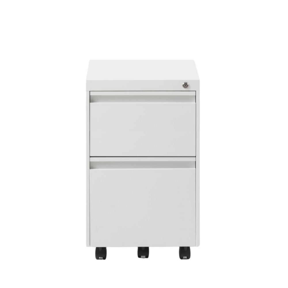 Swift 2-Drawer Steel Mobile Pedestal Cabinet