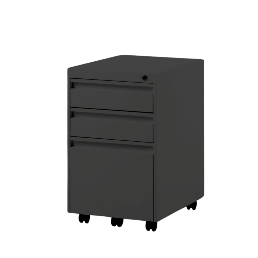 Swift 3-Drawer Steel Mobile Pedestal Cabinet