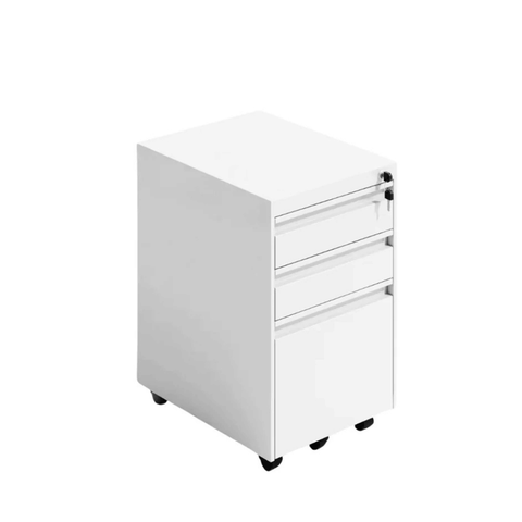 Swift 3-Drawer Steel Mobile Pedestal Cabinet