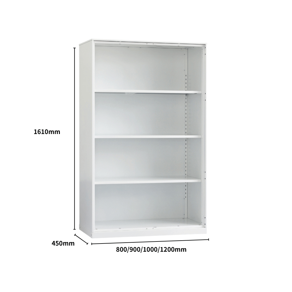 Swift-CA Steel Open Shelf Cabinet Bookcase
