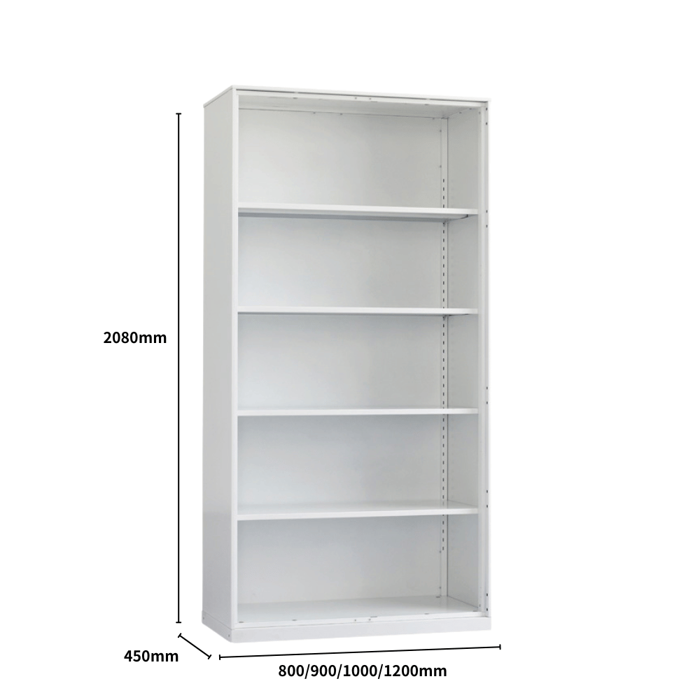 Swift-CA Steel Open Shelf Cabinet Bookcase