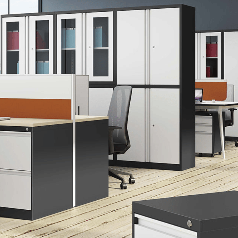 Swift-CC Double Swing Door Steel Filing Cabinet