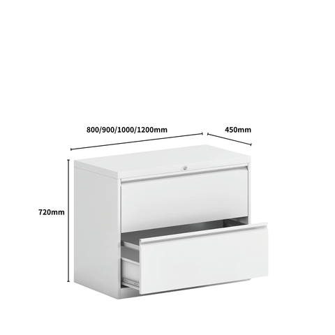 Swift-CD Steel Drawer Lateral Filing Cabinet