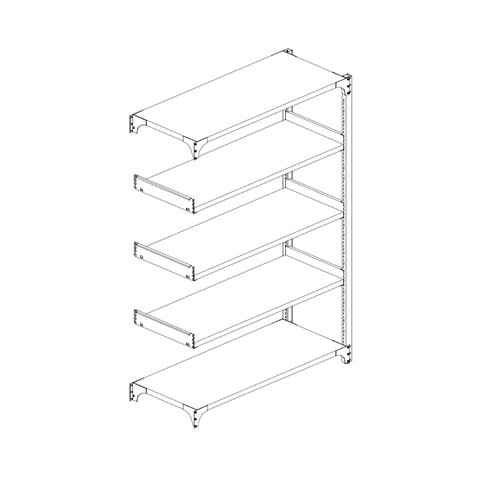 Swift-SR Steel 4 Tires Storage Rack Shelving Unit