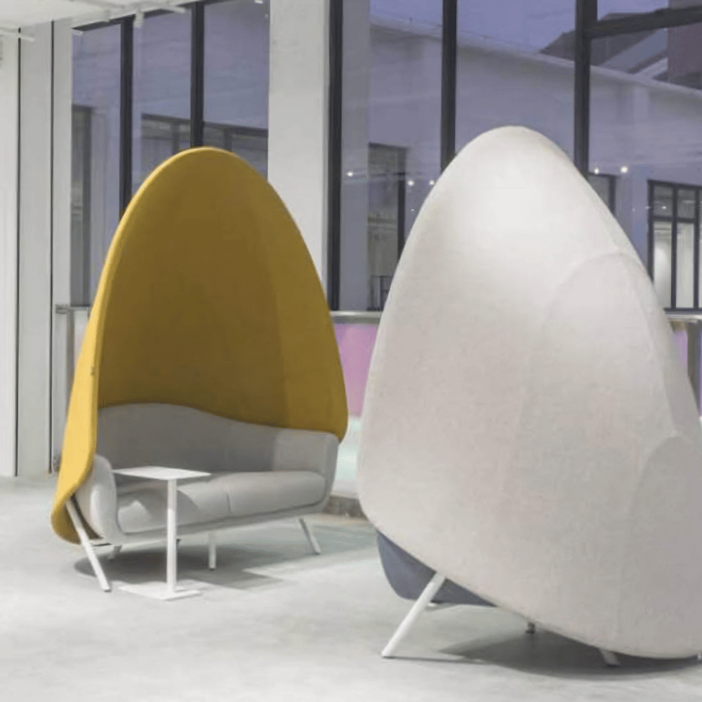 Sydney Single Seater Acoustic High Back Sofa Pod