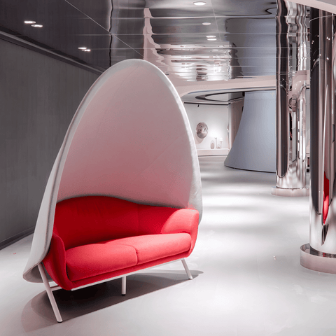 Sydney Single Seater Acoustic High Back Sofa Pod
