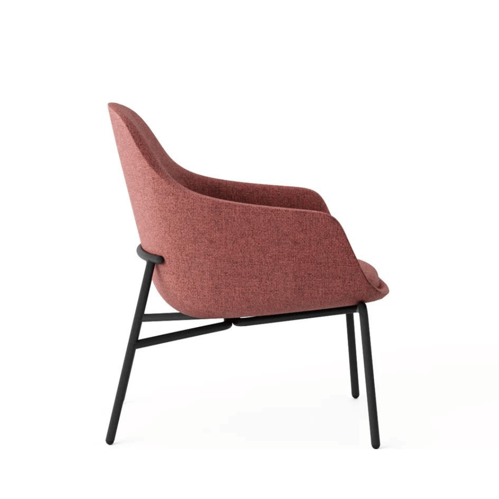 Sys Minimalist Office Fabric Leisure Lounge Armchair - Gavisco Office Furniture