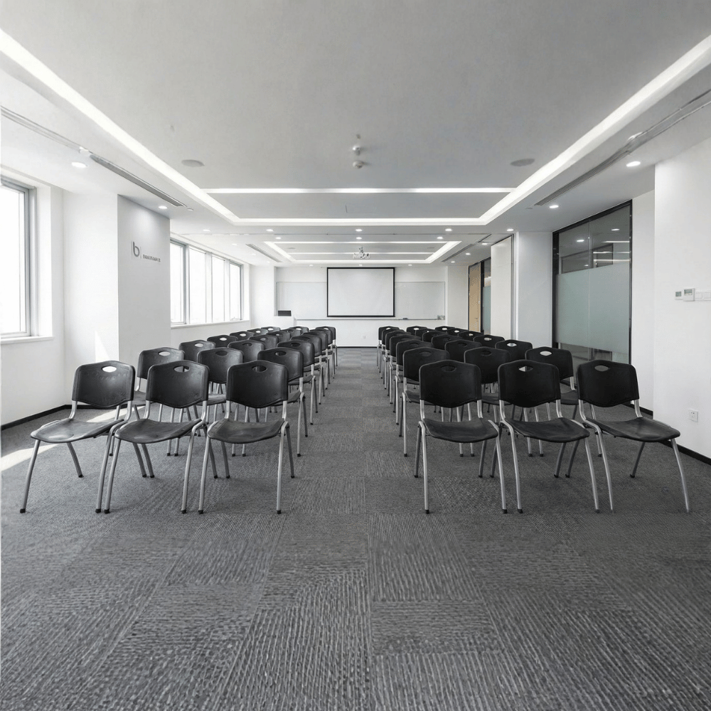 Tempo-A Modular Metal Frame Plastic Stackable Chair