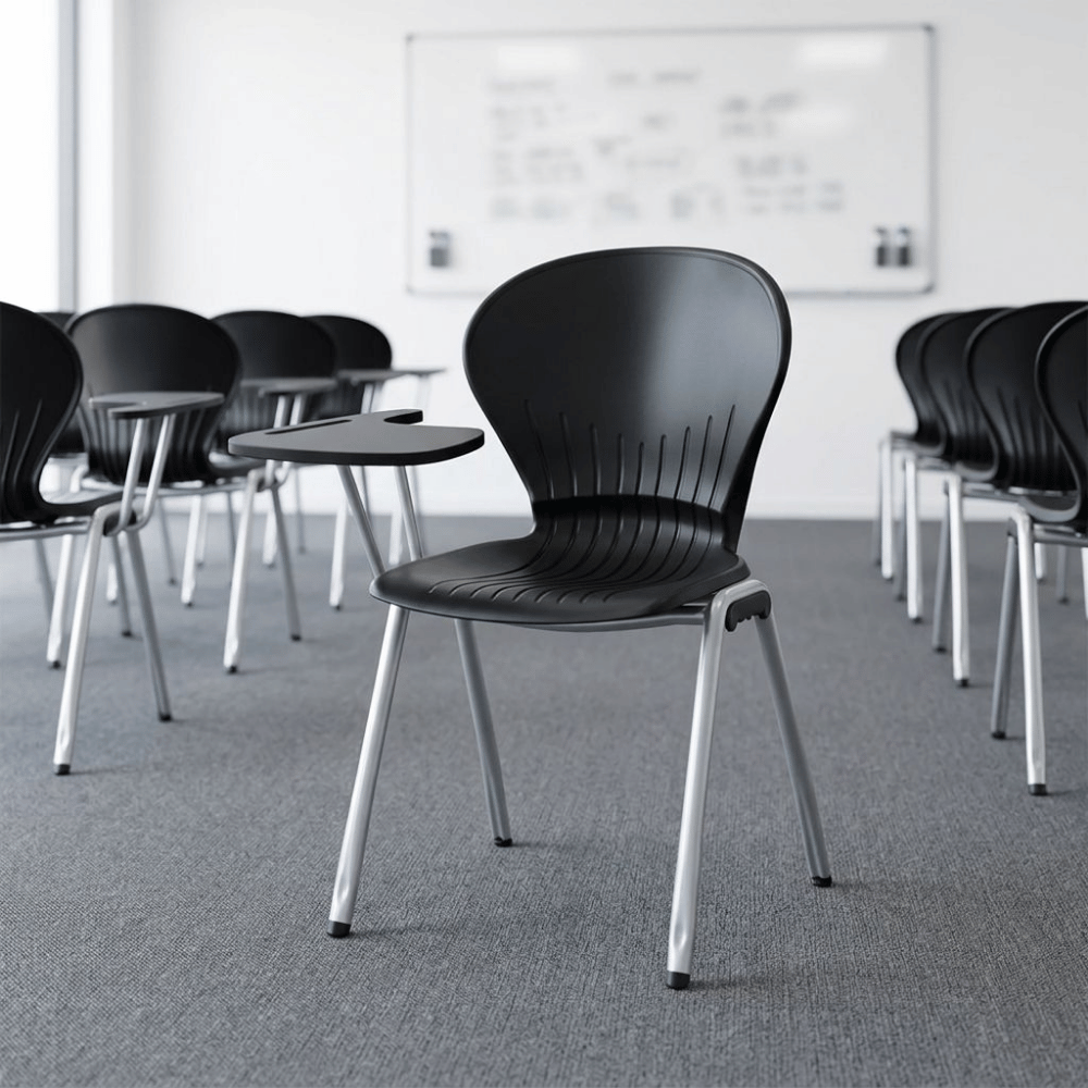 Tempo-B Modular Metal Frame Plastic Stackable Chair