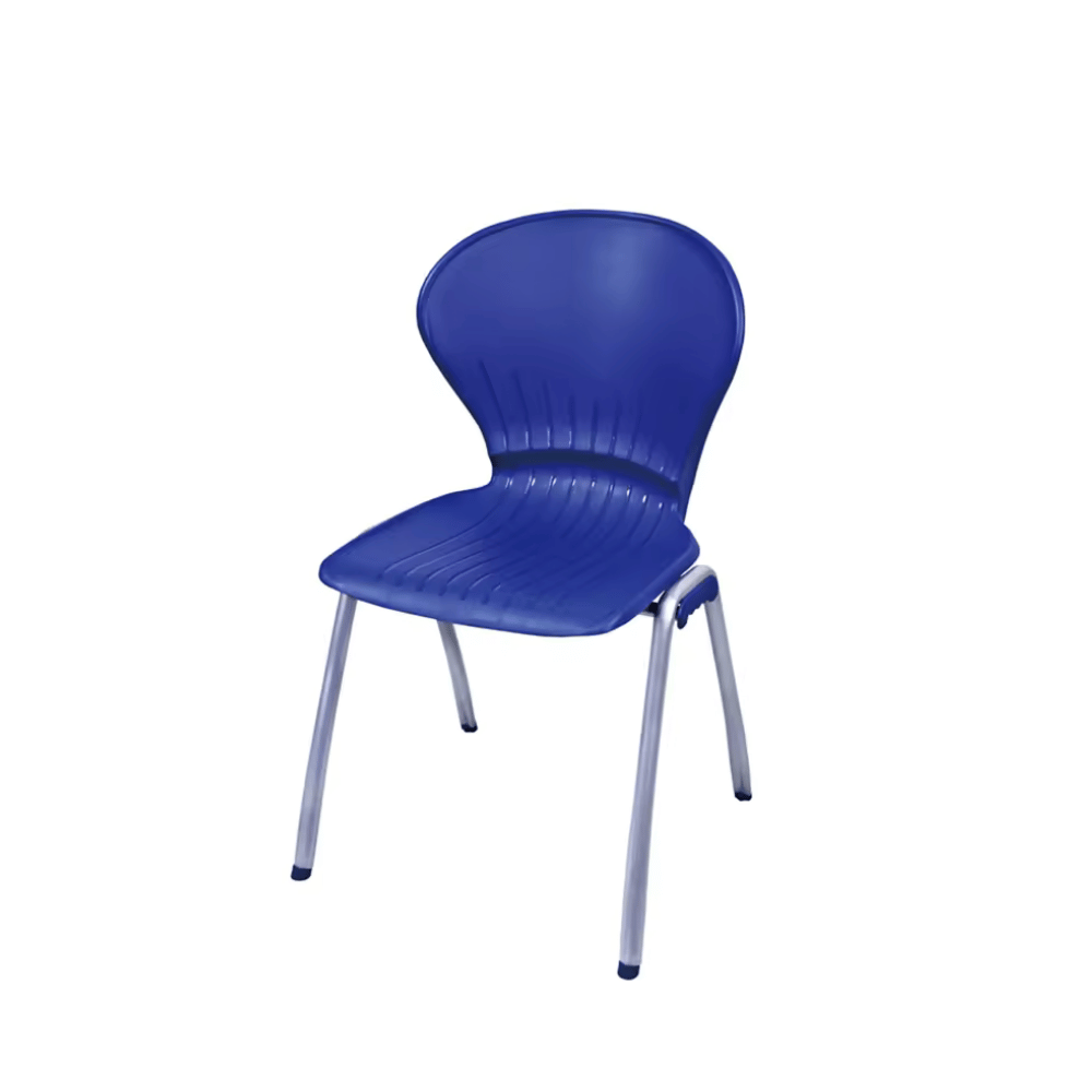 Tempo-B Modular Metal Frame Plastic Stackable Chair