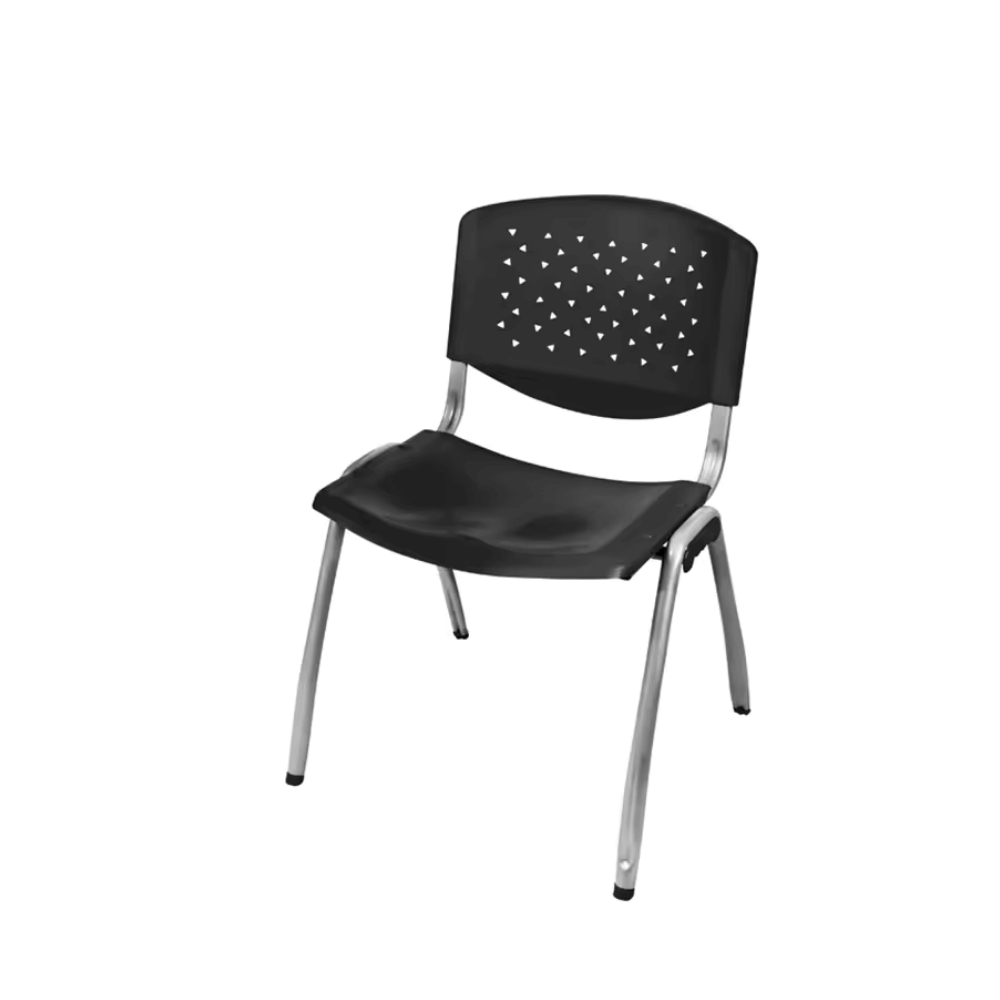Tempo-C Modular Metal Frame Plastic Stackable Chair