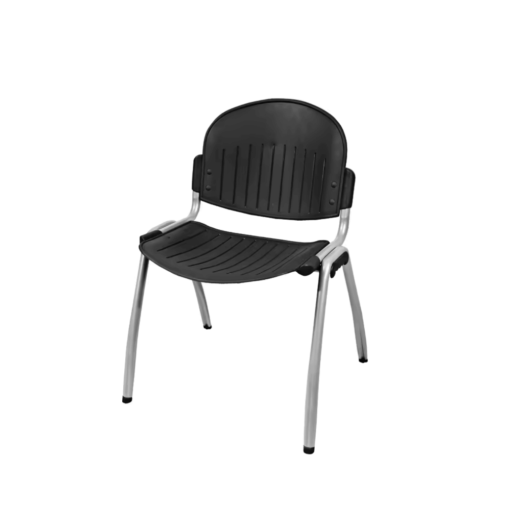 Tempo-D Modular Metal Frame Plastic Stackable Chair