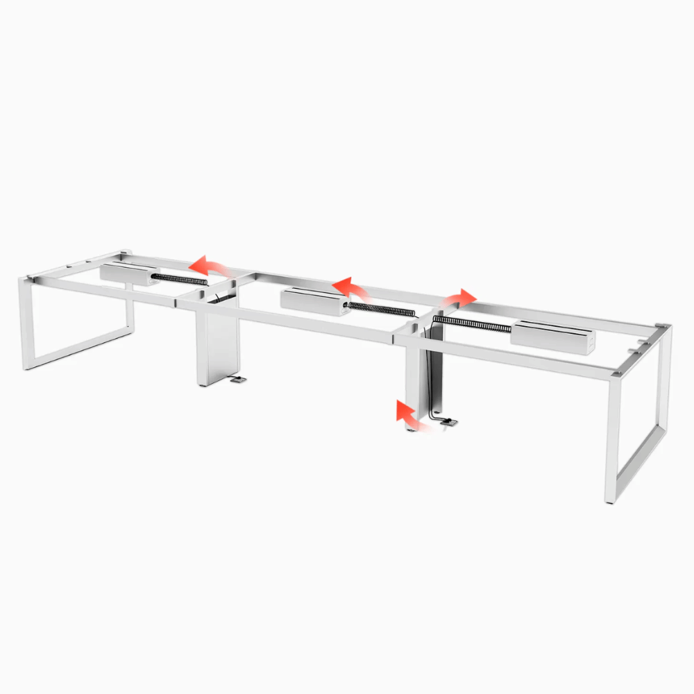 Think Metal Frame Office Conference Meeting Table
