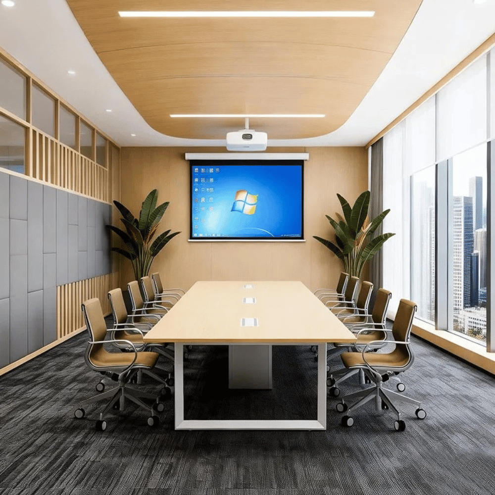 Think Metal Frame Office Conference Meeting Table